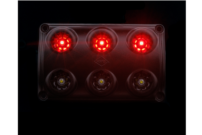 HORPOL LWD2325/CZ LED 720lm must autosalongilamp
