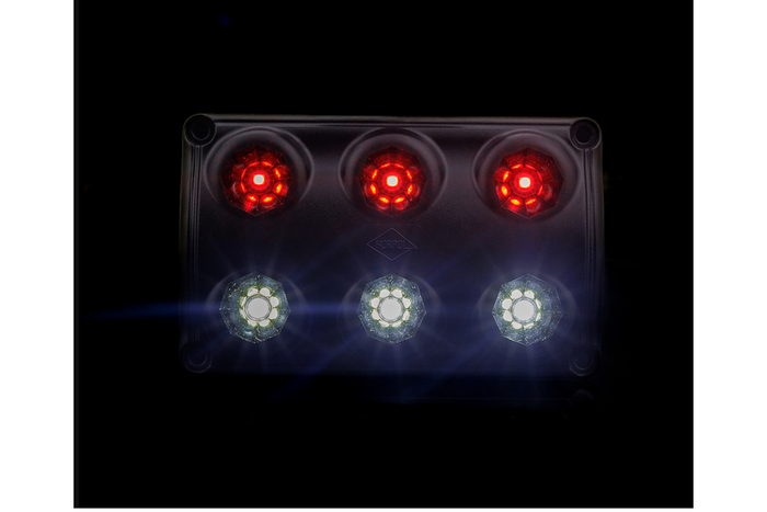 HORPOL LWD2325/CZ LED 720lm must autosalongilamp