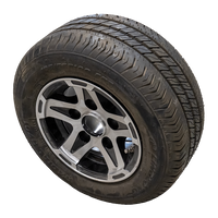OUTLET Tugevdatud velg haagisele LINGLONG TIRE 195/55 R10C 98/96N ALU RIM UNITRAILER 6Jx10" 5x112 ET:-4