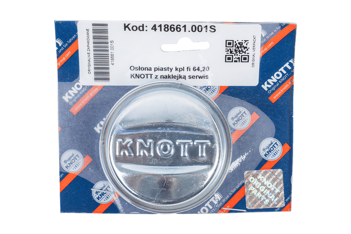 KNOTT 64,2 mm rummulaagri kattekork haagisele