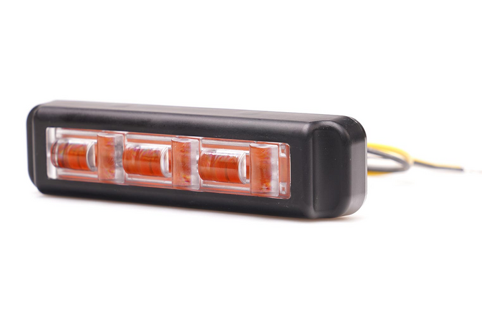 Hoiatuslamp WAŚ 2466 W285 Vilkuv LED-tuli oranž MASTER/SLAVE