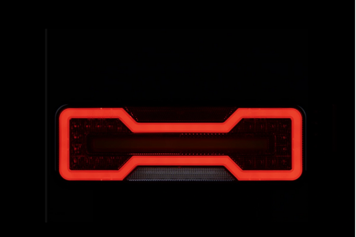 TruckLED L1871+L1872 LED NEON DYNAMIC tagatuled, 0,35 m kaabel, 6 funktsiooni, vasak+parem