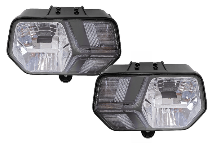 ASPÖCK LuxLED II LED esituled 7 funktsiooniga 6-klemmilised DEUTSCH DT06-6S vasak+parem