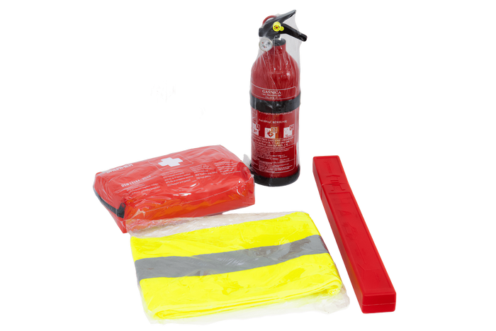 HERMON autokomplekt: esmaabikomplekt, tulekustuti, kolmnurk, vest